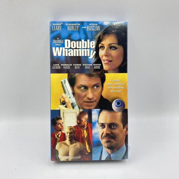 Other - Vintage 2001 Double‎ Whammy VHS Tom DiCillo Denis Leary Sealed Brand New Comedy